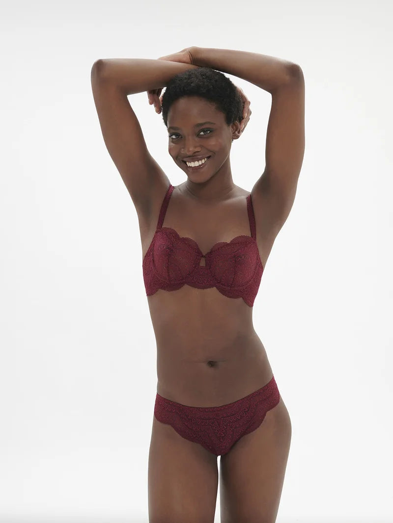 Simone Perele - Karma Demi Cup Bra Spinel Red