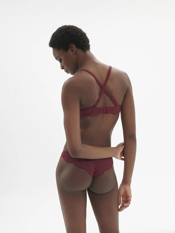 Simone Perele - Karma Demi Cup Bra Spinel Red