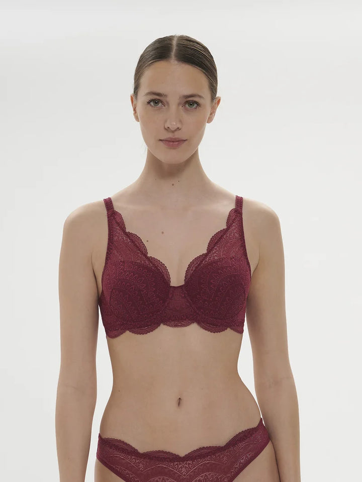 Simone Perele - Karma 3D Moulded Bra Spinel Red