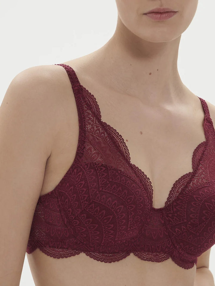 Simone Perele - Karma 3D Moulded Bra Spinel Red