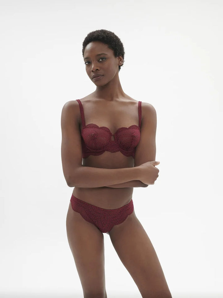 Simone Perele - Karma Tanga Panty Spinel Red