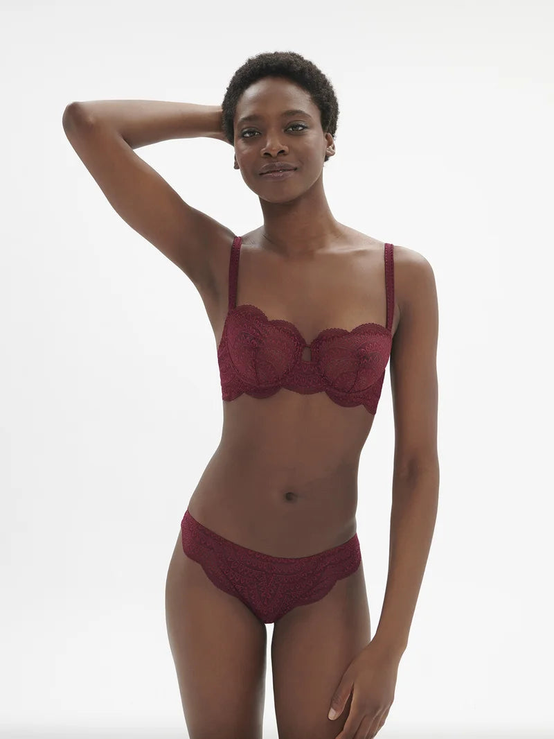 Simone Perele - Karma Tanga Panty Spinel Red