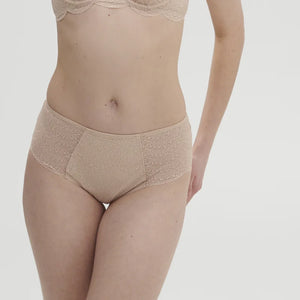 Simone Perele - Karma High Waist Brief Panty Peau Rosée