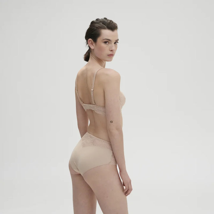 Simone Perele - Karma High Waist Brief Panty Peau Rosée