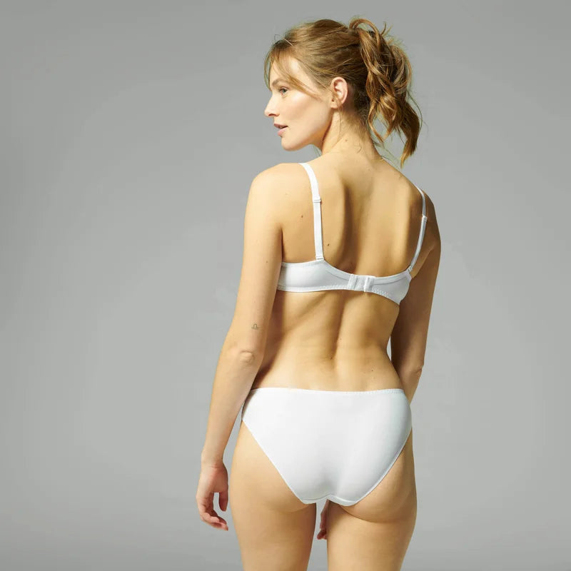 Simone Perele - Delice Sheer Plunge Bra White