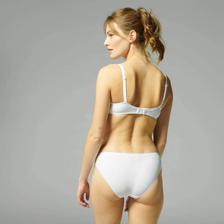Simone Perele - Delice Sheer Plunge Bra White