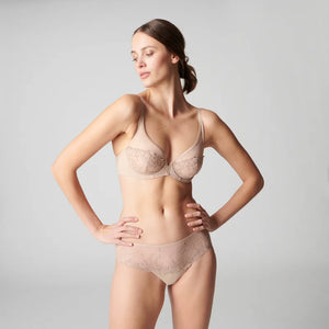Simone Perele - Delice Sheer Plunge Bra Nude