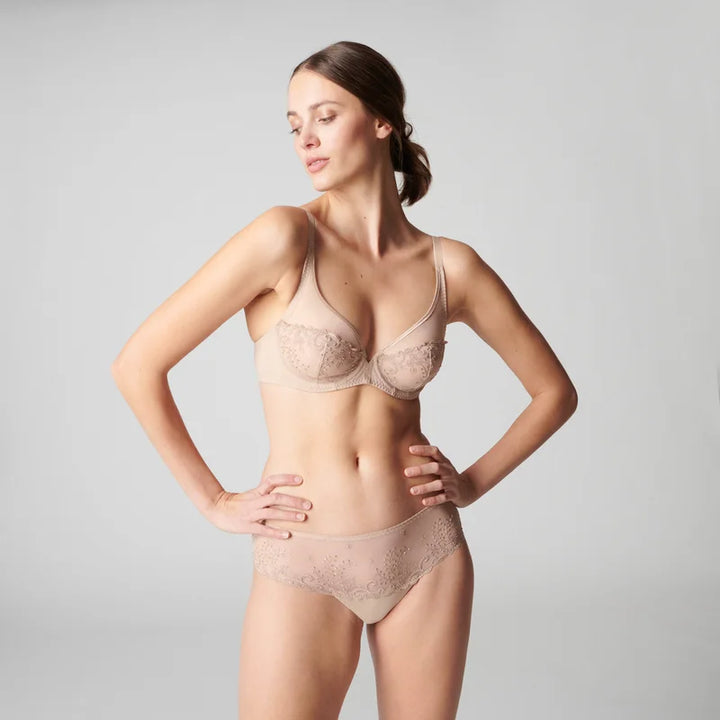 Simone Perele - Delice Sheer Plunge Bra Nude