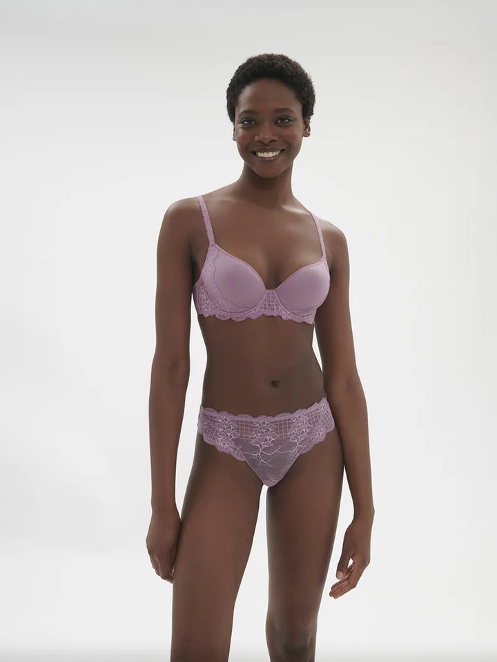 Simone Perele - Reve 3D Plunge Bra Glamourous Mauve