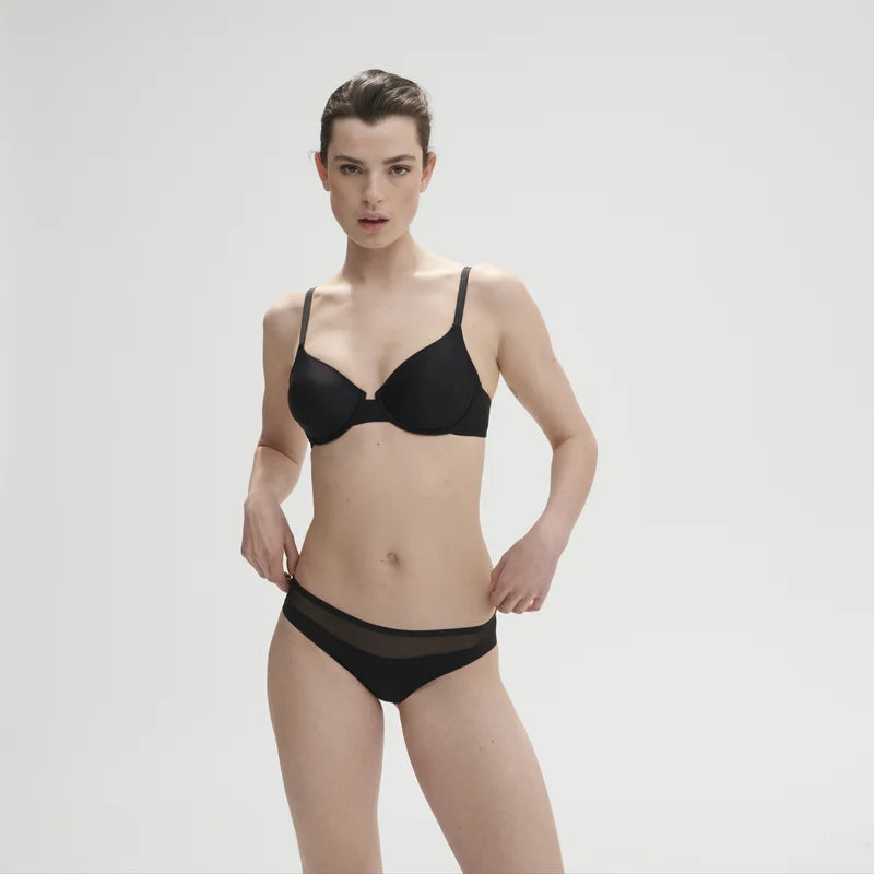 Simone Perele - Essentiel Non Moulded Multiposition Bra Black