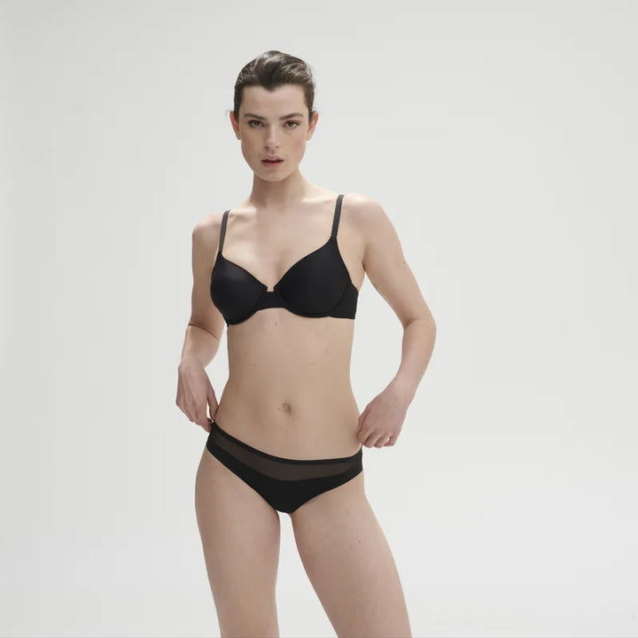 Simone Perele - Essentiel Non Moulded Multiposition Bra Black