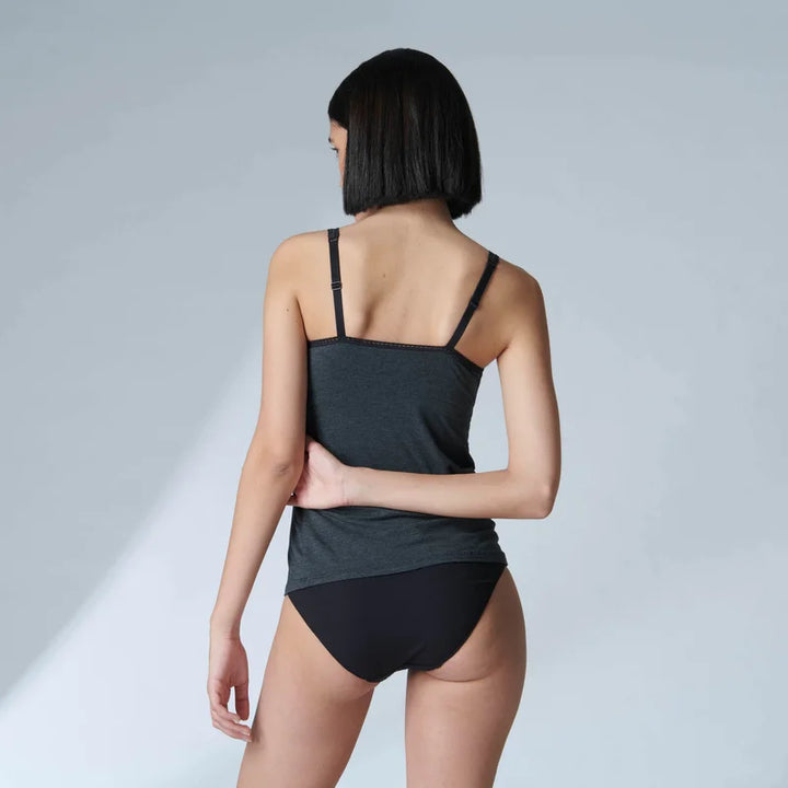 Simone Perele - Illusion Top Anthracite Grey