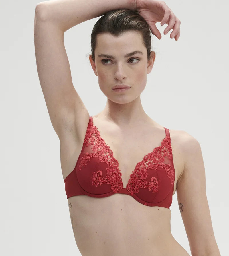 Simone Perele - Saga Triangle Push-Up Bra Lipstick