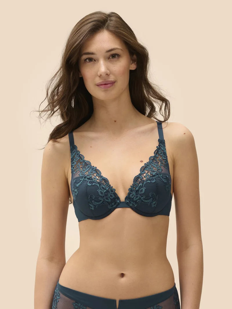 Simone Perele - Saga Triangle Push-Up Bra Prestige Blue