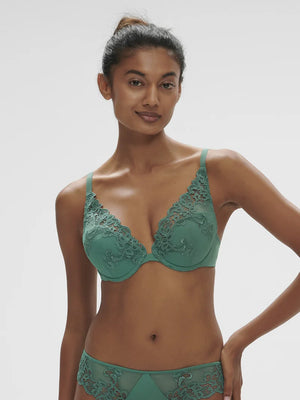 Simone Perele - Saga Triangle Push-Up Bra Garden Green