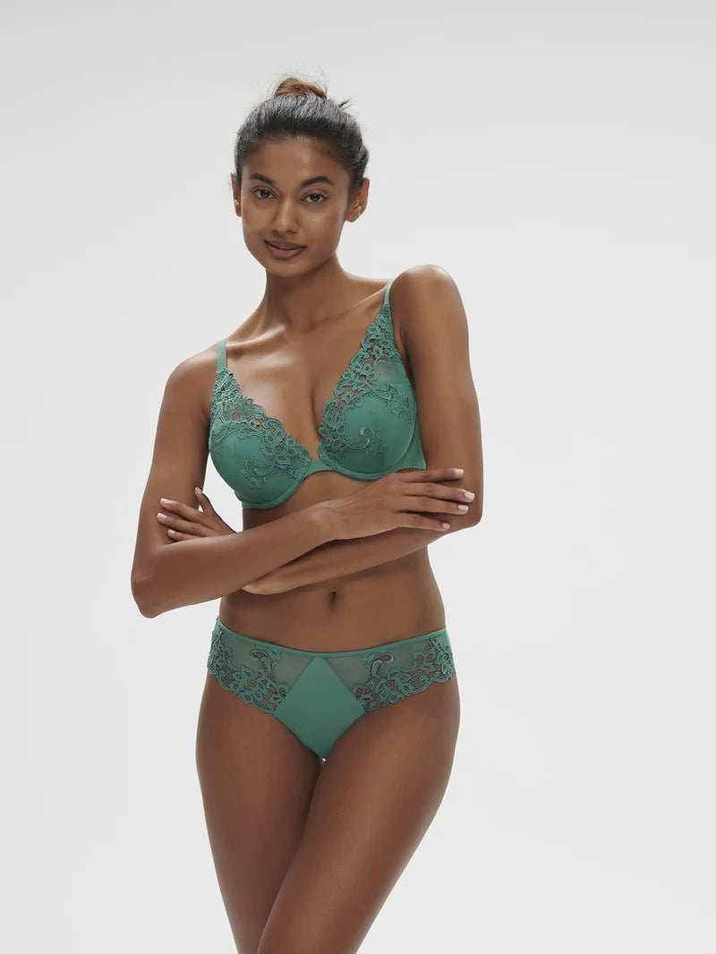 Simone Perele - Saga Triangle Push-Up Bra Garden Green