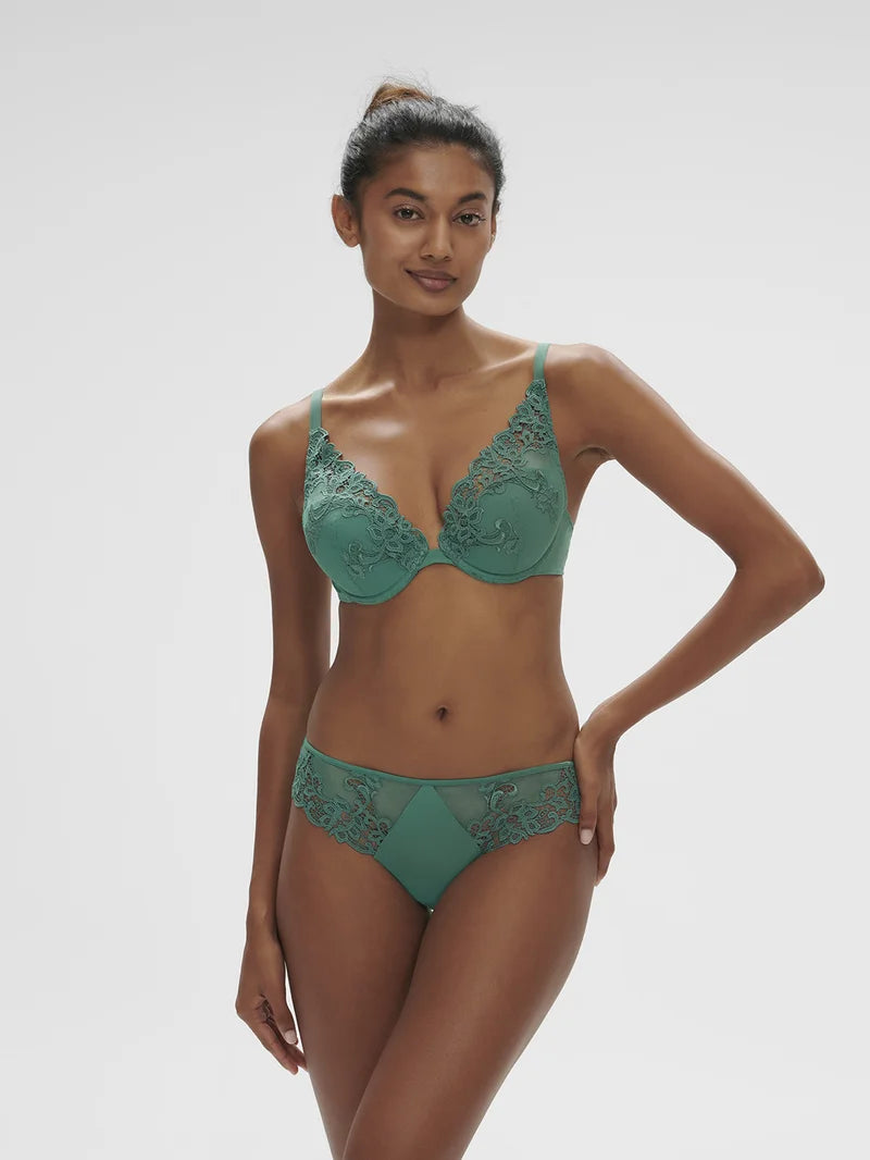 Simone Perele - Saga Triangle Push-Up Bra Garden Green