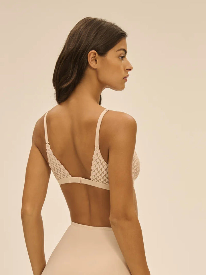 Simone Perele - Subtile Triangle Non-Underwire Bra Peau Rosée