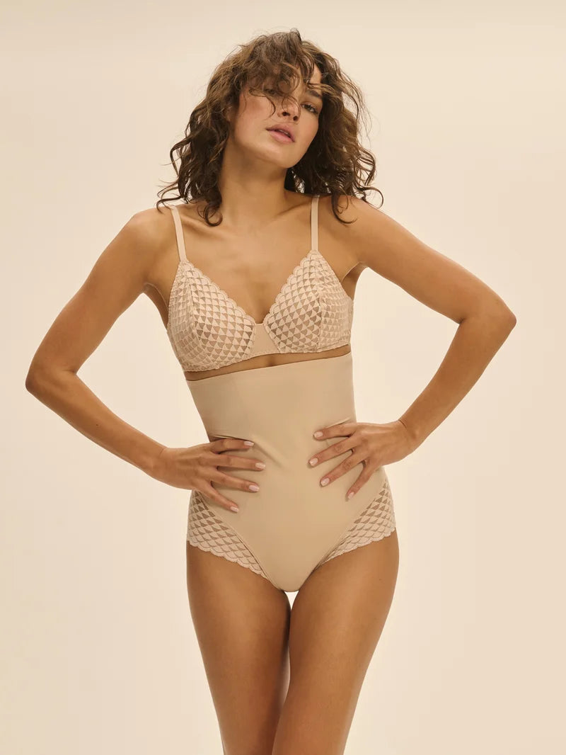 Simone Perele - Subtile High Waist Shapewear Peau Rosée