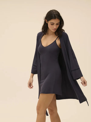 Simone Perele - Aurore Kimono Robe Full Moon