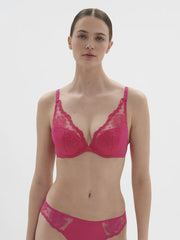 Simone Perele - Intrigue Triangle Push-Up Bra Disco Pink