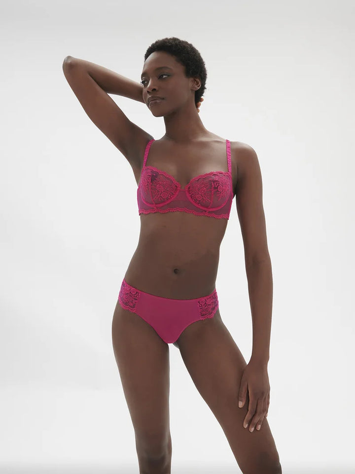 Simone Perele - Intrigue Tanga Panty Disco Pink