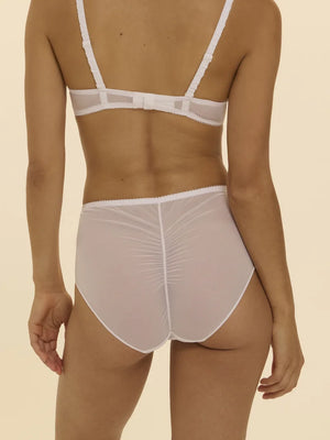 Simone Perele - Intrigue High Waist Brief Panty White