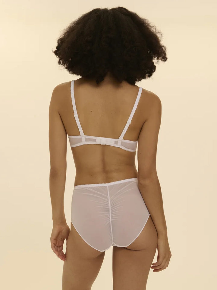 Simone Perele - Intrigue High Waist Brief Panty White