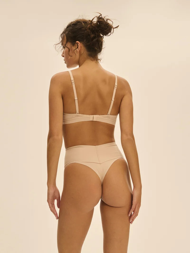 Simone Perele - Story High Waist String Peau Rosée