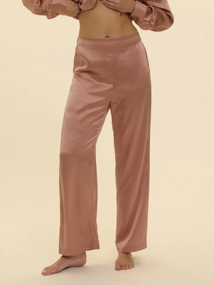 Simone Perele - Love Me Silk Trouser Pant Smokey Pink