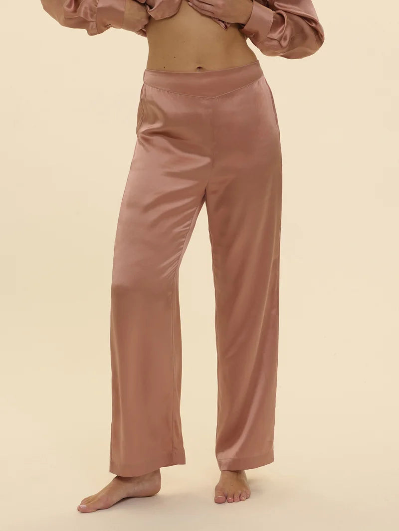 Simone Perele - Love Me Silk Trouser Pant Smokey Pink