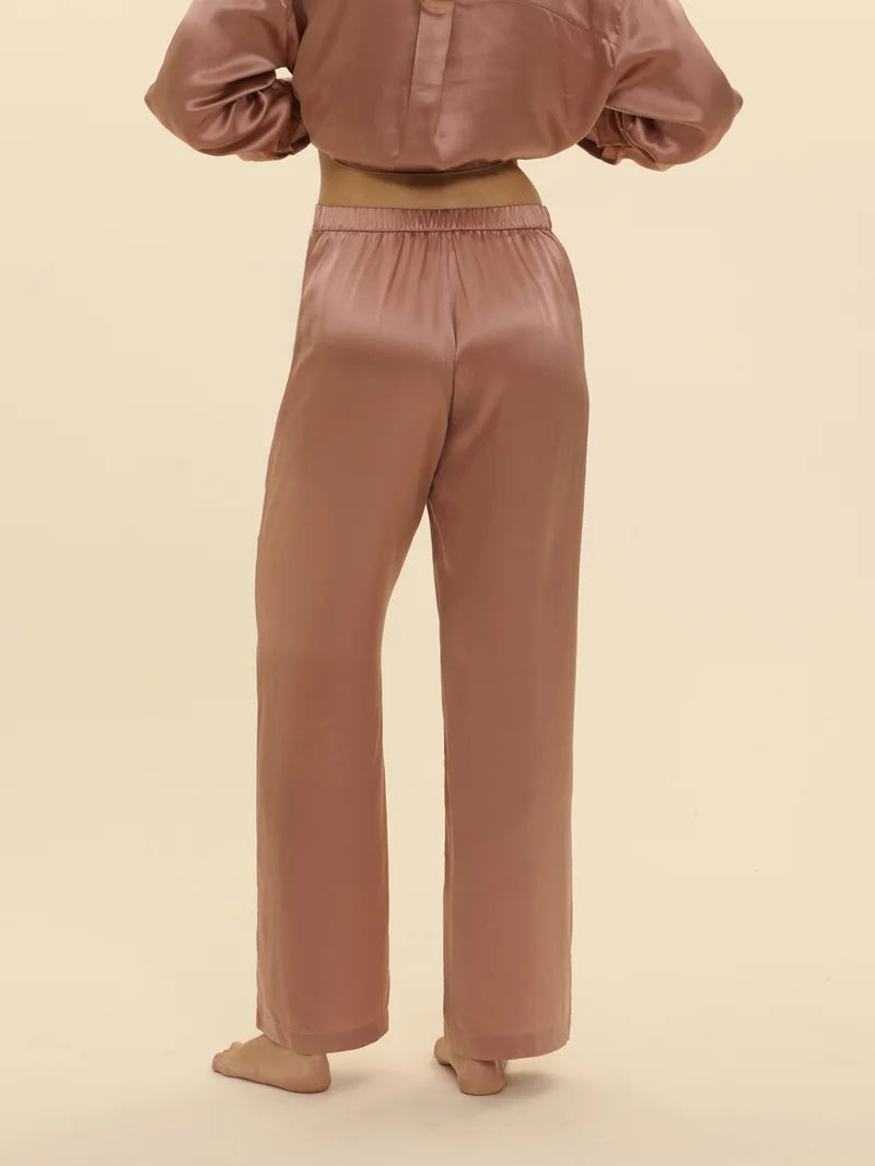 Simone Perele - Love Me Silk Trouser Pant Smokey Pink