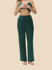 Simone Perele - Love Me Silk Trouser Pant Emerald Green