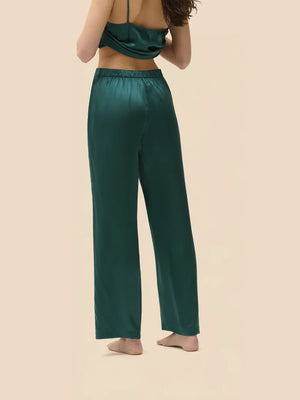 Simone Perele - Love Me Silk Trouser Pant Emerald Green
