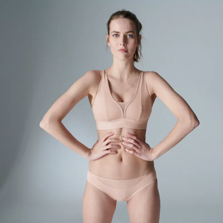 Simone Perele - Harmony High Waist Brief Panty Yogi Pink