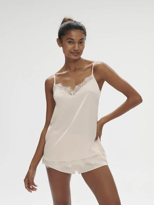 Simone Perele - Satin Secrets Top Sakura Pink