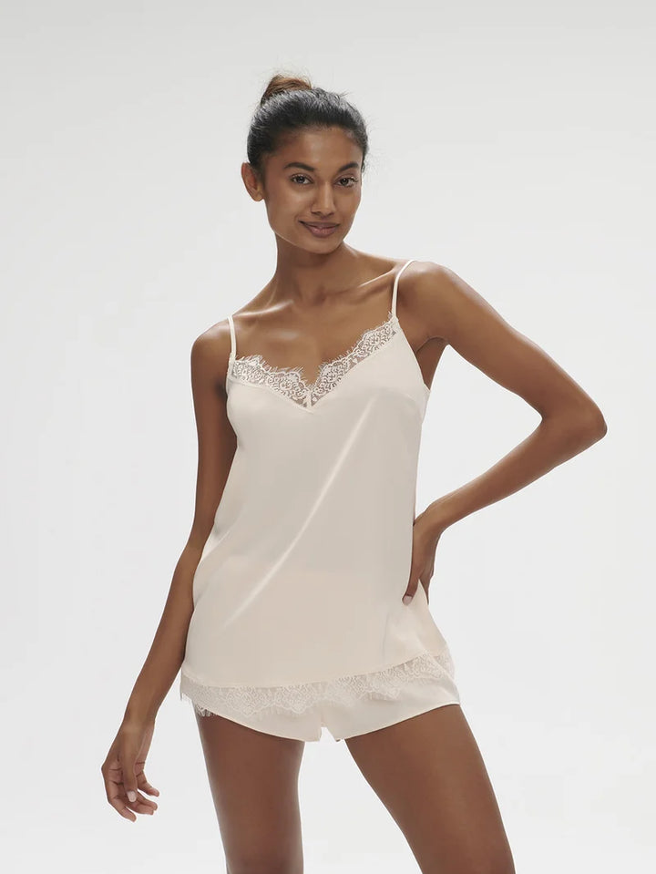 Simone Perele - Satin Secrets Top Sakura Pink