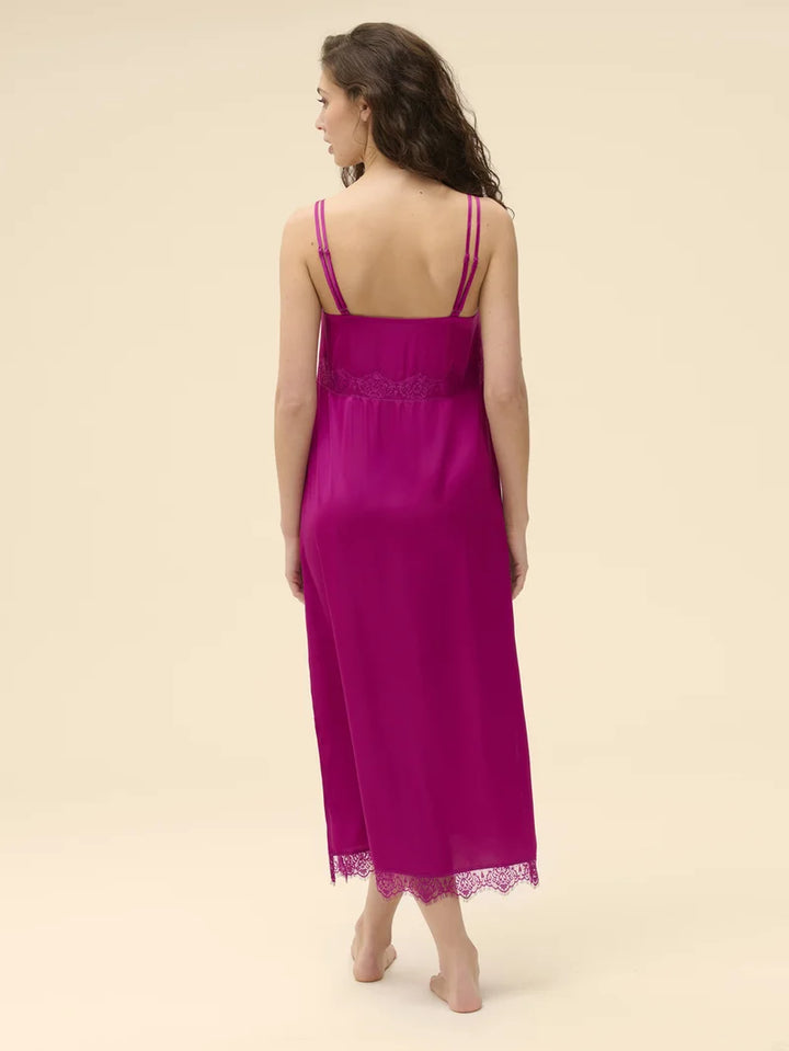 Simone Perele - Satin Secrets Long Nightdress Azalea