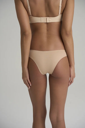 ByeBra - Bum Lifts & Underwear 2-Pack Cotton Brazilian Beige & Black