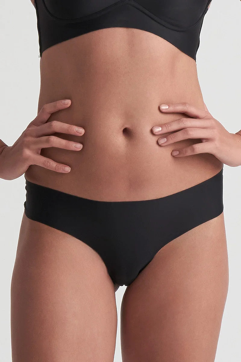 ByeBra - Bum Lifts & Underwear 2- Pack Invisible Thong Beige & Black