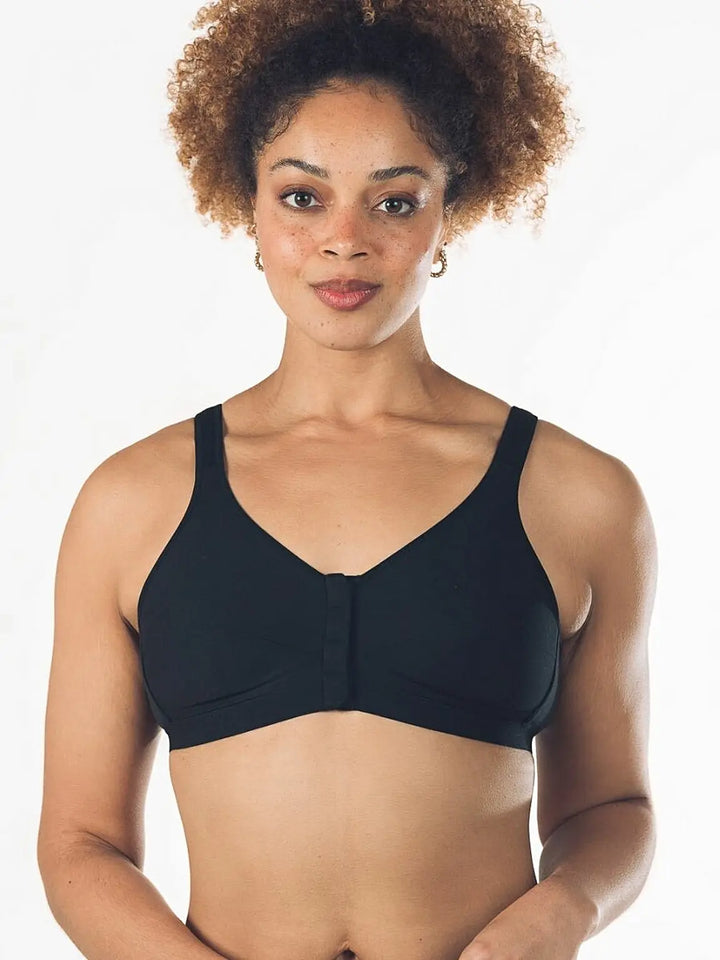 Royce - Comfi-Bra Wireless Stretch Bra Black