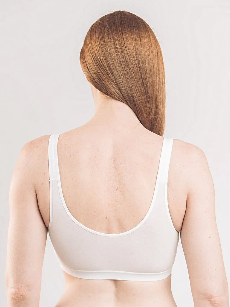 Royce - Comfi-Bra Wireless Stretch Bra White