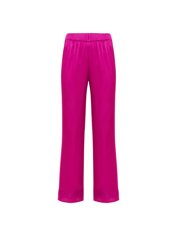Simone Perele - Satin Secrets Silk Trouser Pant Azalea
