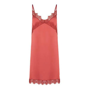 Simone Perele - Satin Secrets Short Nightdress Qwartz Pink