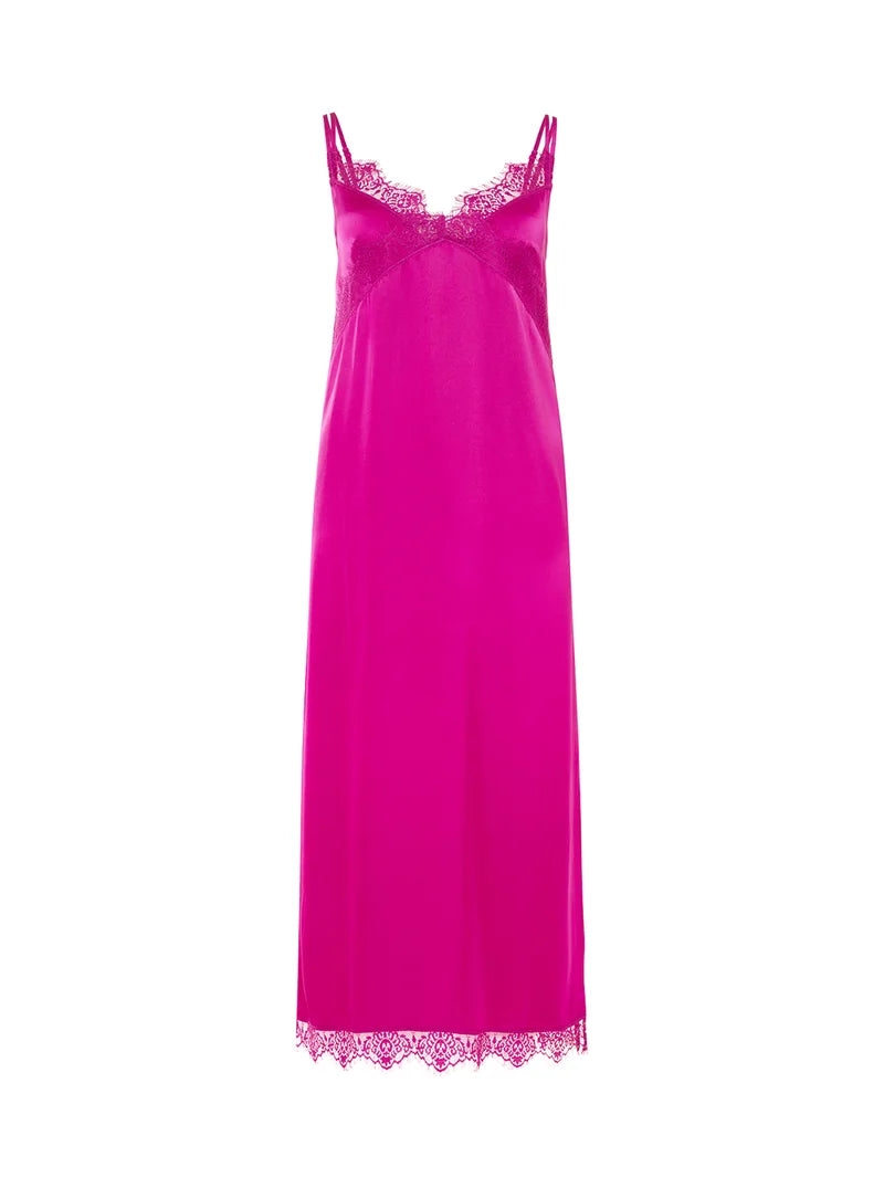 Simone Perele - Satin Secrets Long Nightdress Azalea