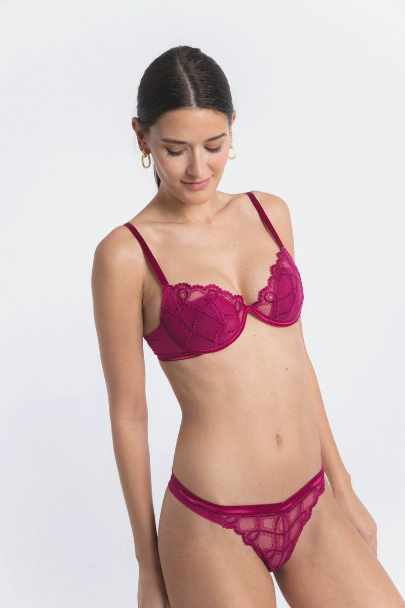 Lejaby - Bold Push Up Bra Berry
