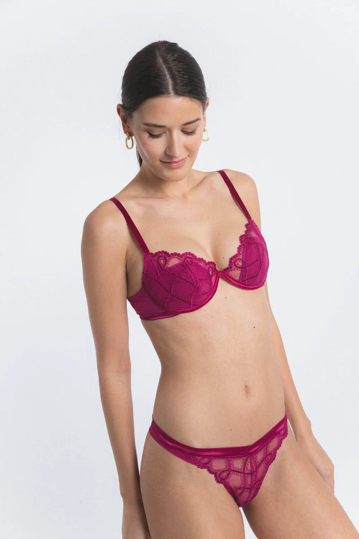 Lejaby - Bold Push Up Bra Berry
