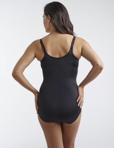 Miraclesuit Shapewear - Tummy Tuck Torsette Bodybriefer Black Bodybriefer Miraclesuit Shapewear 