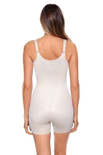 Miraclesuit シェイプウェア - タミー タック 自分だけのブラジャー バイク ショーツを着用 ウォーム ベージュ Bodybriefer Miraclesuit シェイプウェア