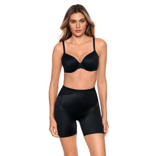 Miraclesuit Shapewear - Abdominoplastia Cintura Bike Short Fajas Negras Pierna Larga Miraclesuit Shapewear